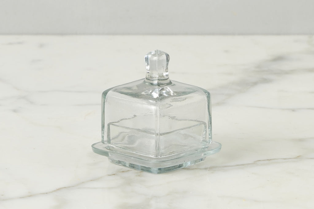 Bistro Glass Jam Jar Square