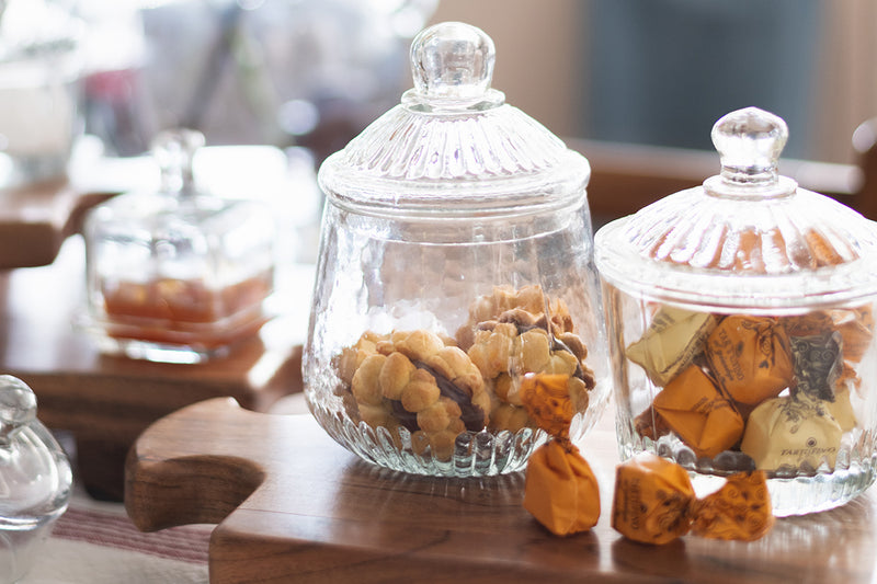 Bistro Glass Biscuit Jar