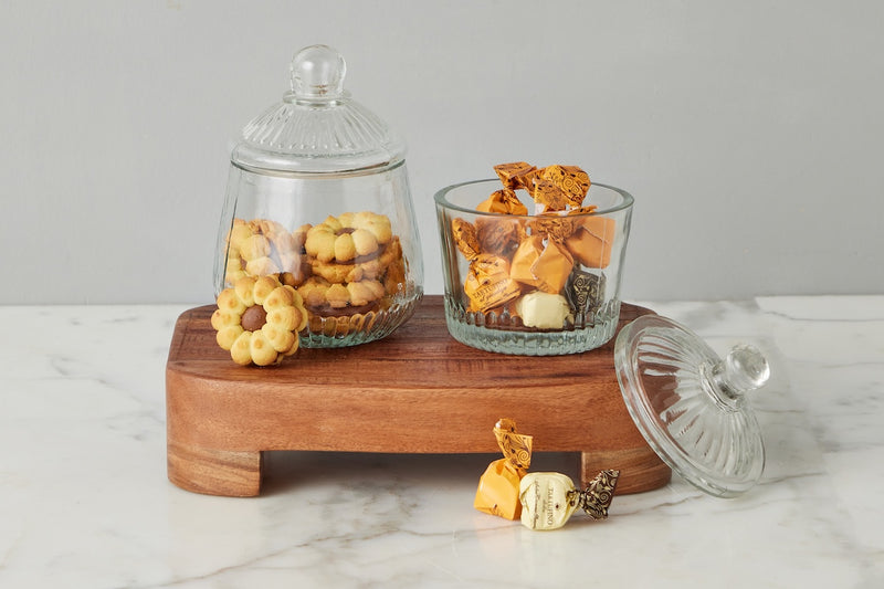 Bistro Glass Biscuit Jar