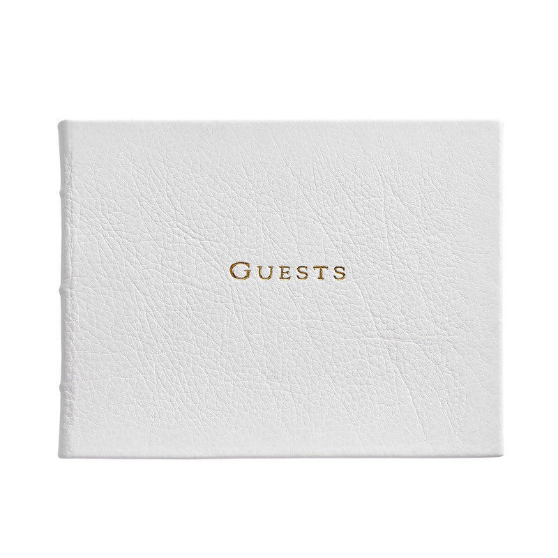 Guest Book, Leather Cover Edition