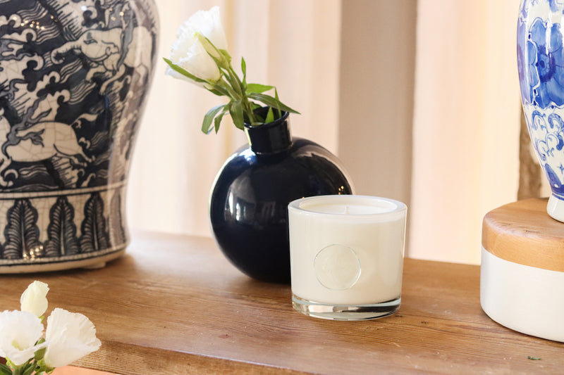 Hand-poured French Candle, Bordeaux scent, Black Current and Green Pepper