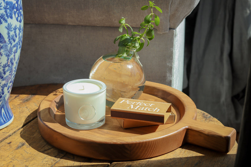 Hand-poured French Candle, Aix en Provence scent, Rosemary and Sage