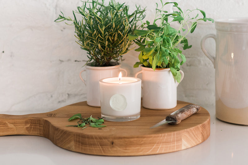 Hand-poured French Candle, Aix en Provence scent, Rosemary and Sage