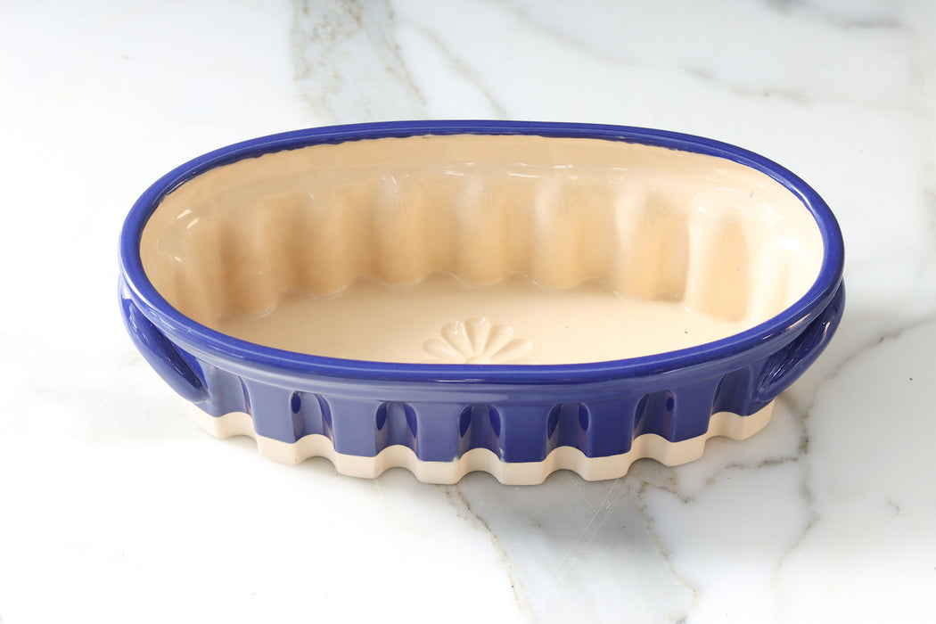 Blue Oval Baker, Small