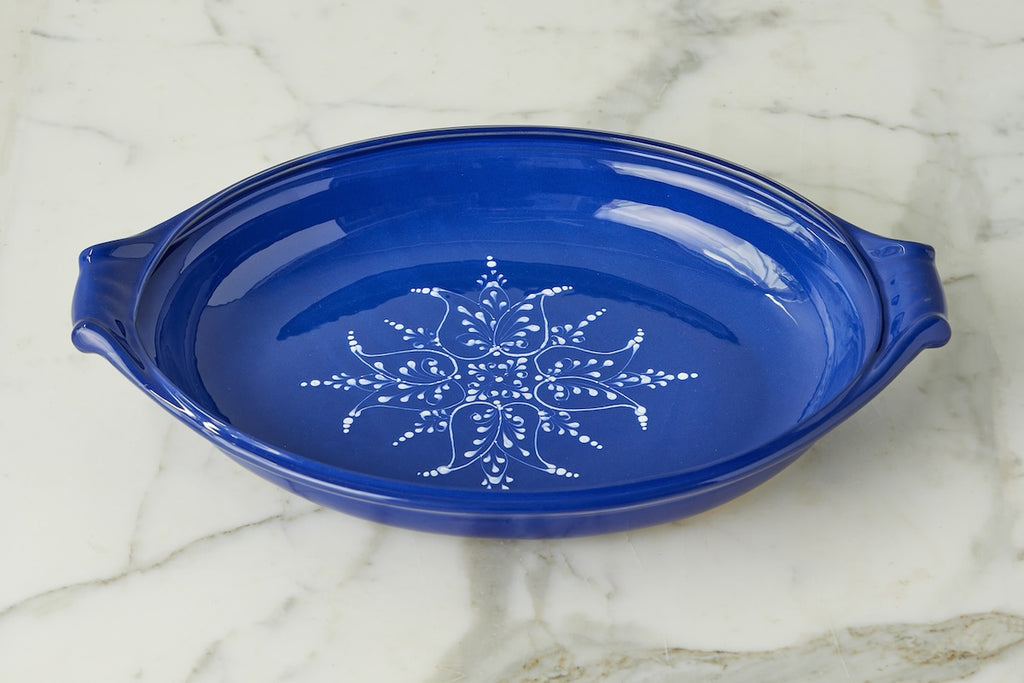 Hand Painted Baking Serving Dish
