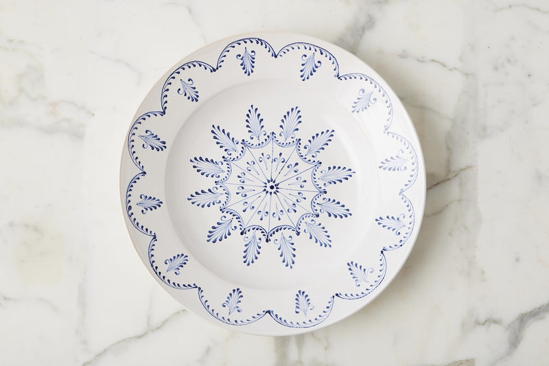 White Wall Plate, Large