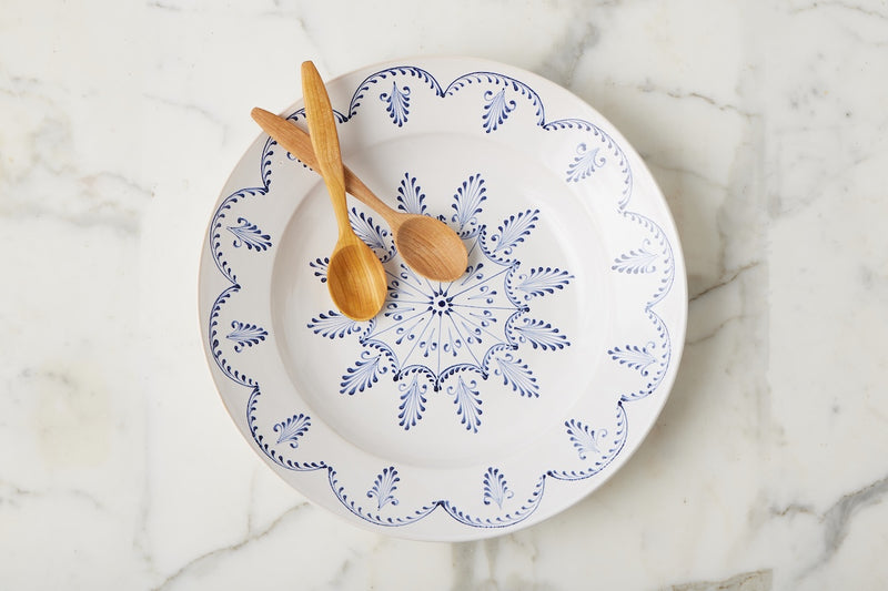 White Wall Plate, Large