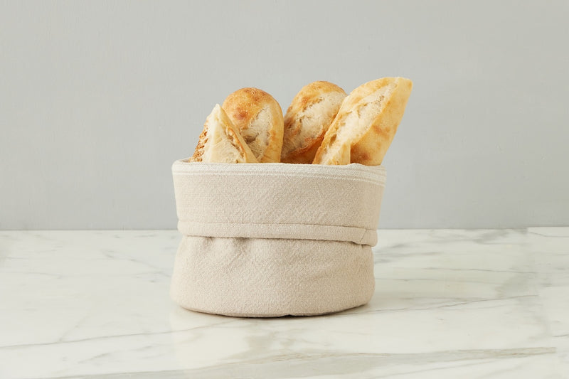 Bistro Bag, Vintage White Stripe, Set of 2