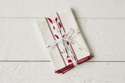 QMN113UR9 etuhome Dinner Napkins Merlot Red Tulip Set of 4