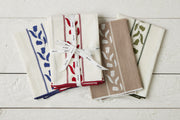 QMN113UW9 etuhome Dinner Napkins White Tulip Set of 4
