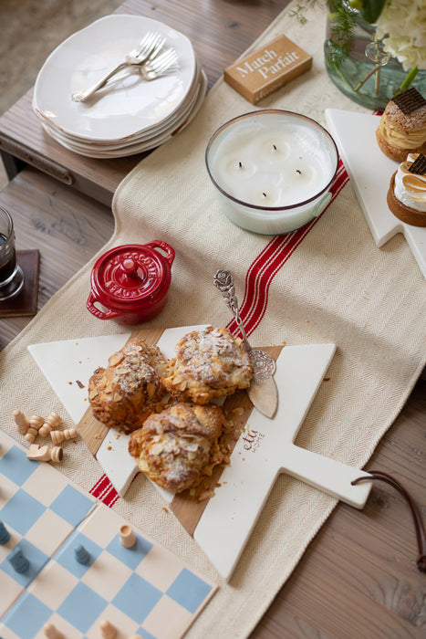 White Mod Tree Charcuterie Board, Small