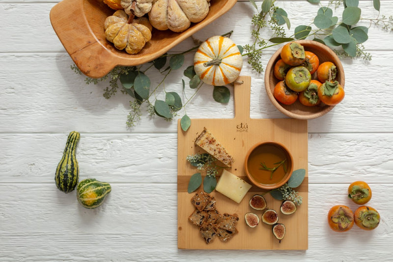 Square Pine Charcuterie Board, Small