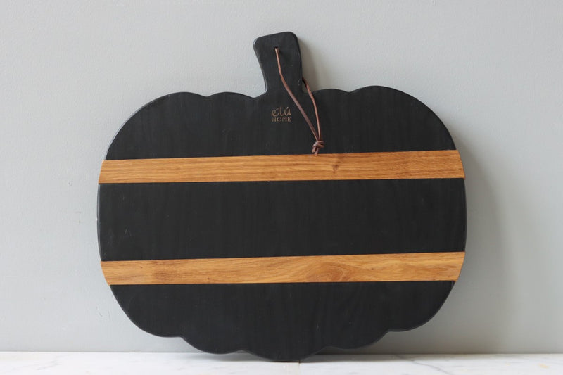 Black Mod Pumpkin Charcuterie Board, Large