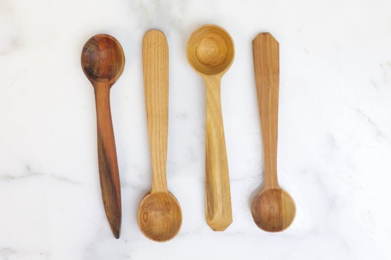 Euro Kitchen Scoop Set, Fruitwood