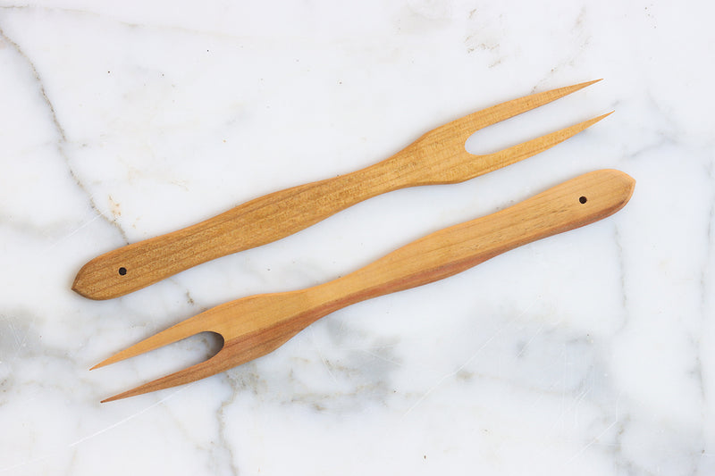 German 2-Prong Fork, Cherrywood
