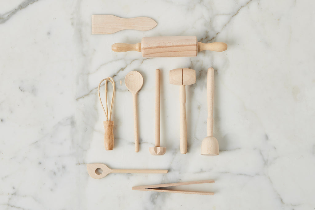 â€™s French Cooking Set Beechwood