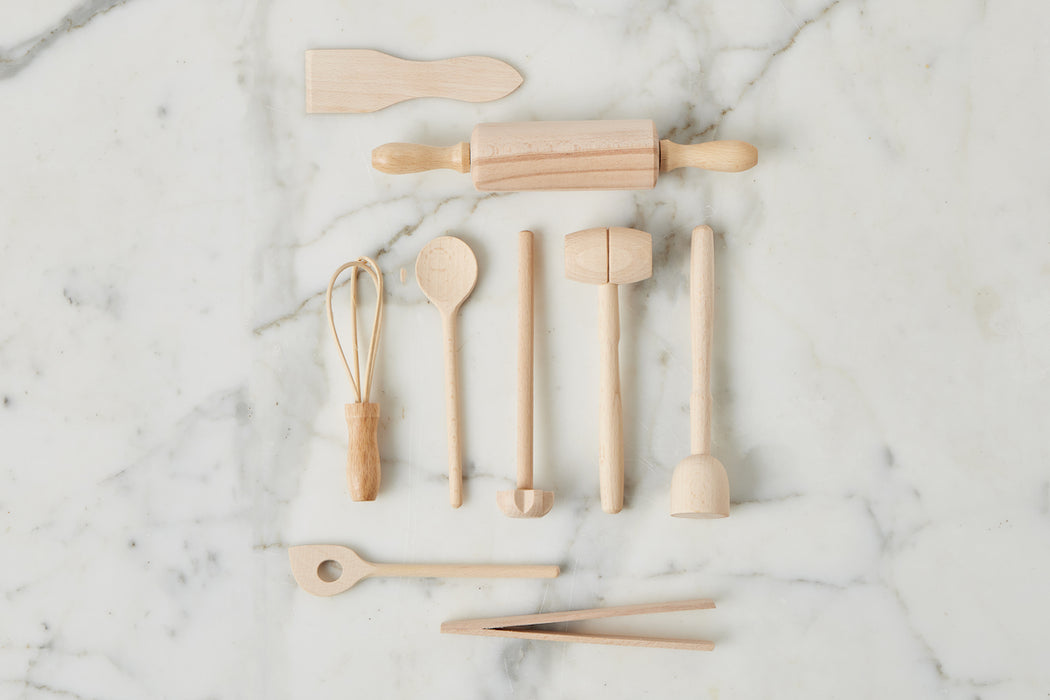 Children's Wood Cooking Set