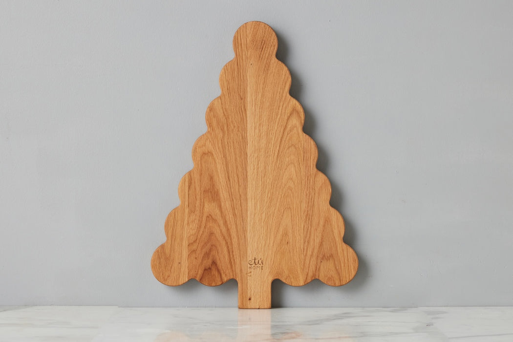 Scalloped Tree Cutting Board, Large