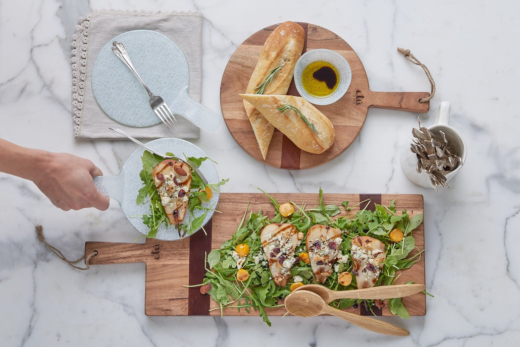 Natural Round Charcuterie Board, Extra Small