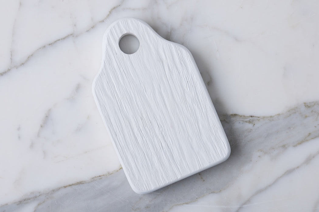 Small Dutch Cheese Board, White