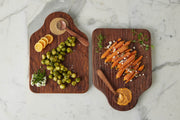 Gathering Dipping Board with Well, Natural