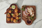 Gathering Dipping Board with Well, Natural