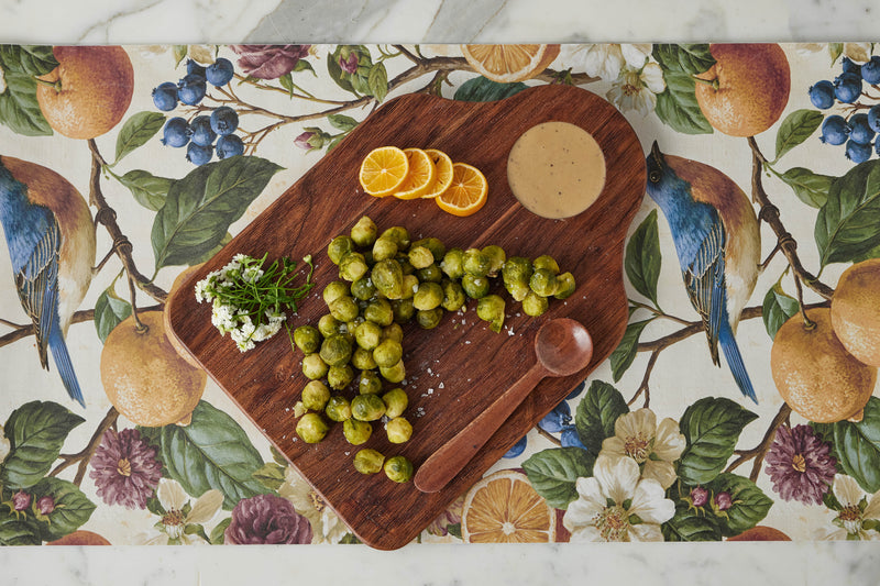 Gathering Dipping Board with Well, Natural
