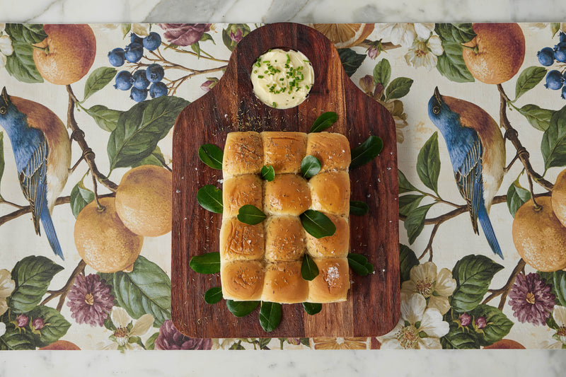 Gathering Dipping Board with Well, Natural