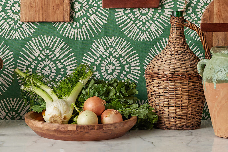 Couscous Wood Serve Bowl, Natural