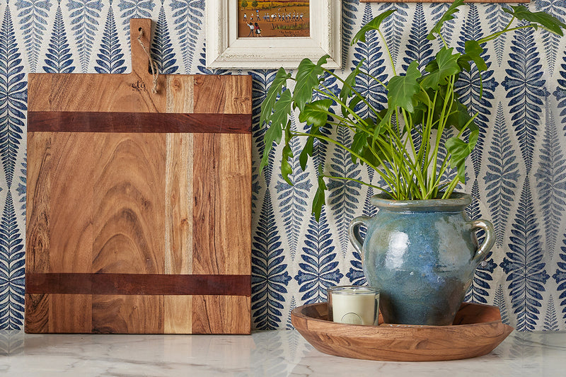 Couscous Wood Serve Bowl, Natural