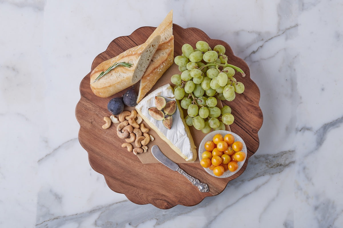 Natural Scalloped Trivet, Large - Thumbnail 4