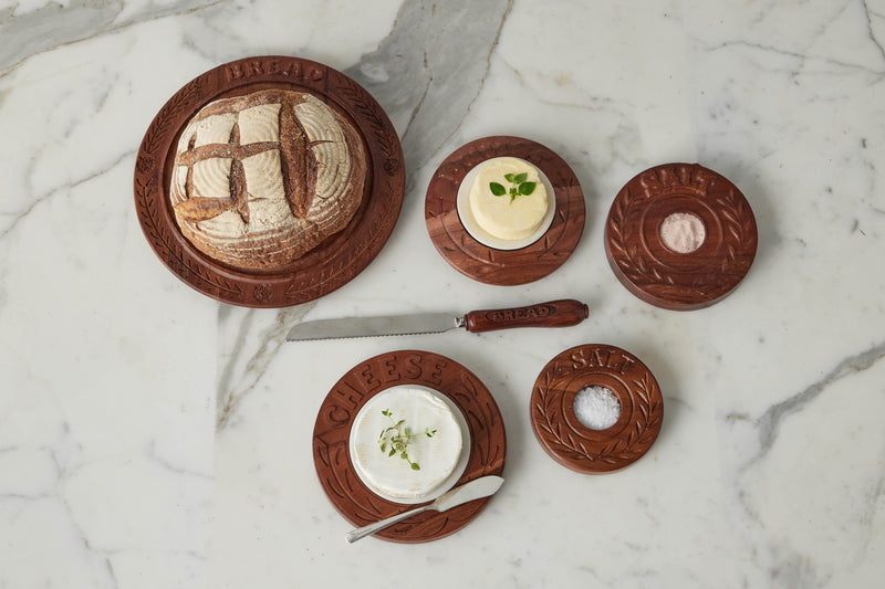 Vintage English Bread and Butter Boards