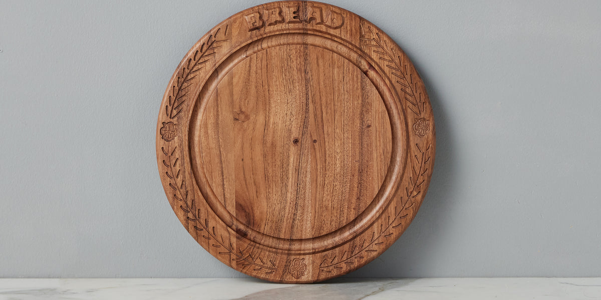Vintage English Bread Board: Bread, Small, Natural — etúHOME