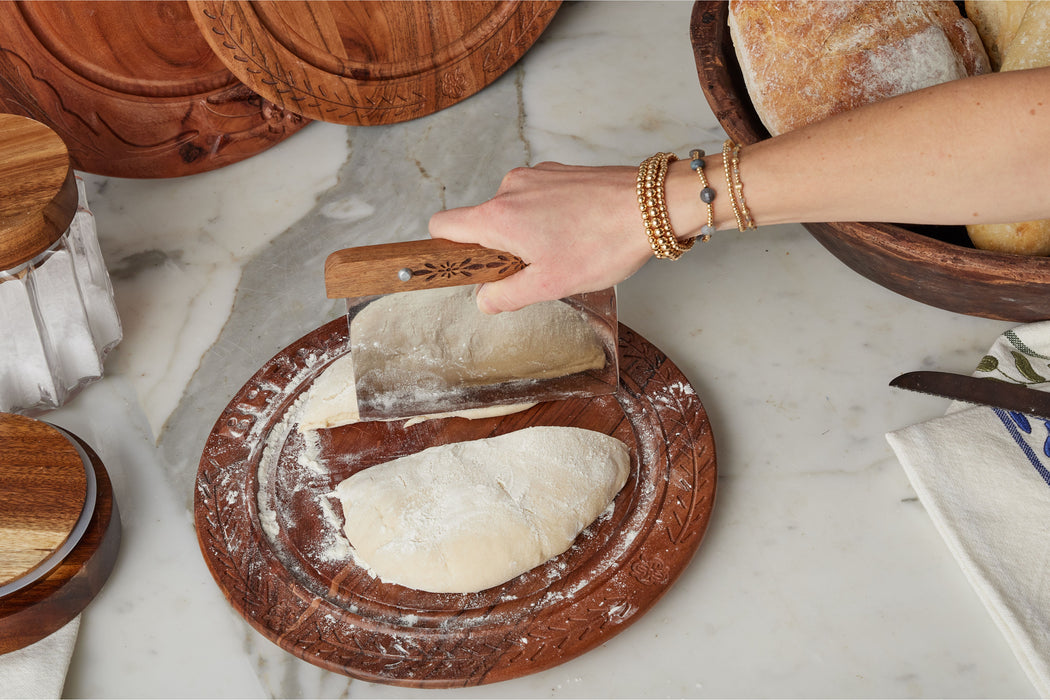 RMN612UN2 etuhome Bench Scraper Wood Handle