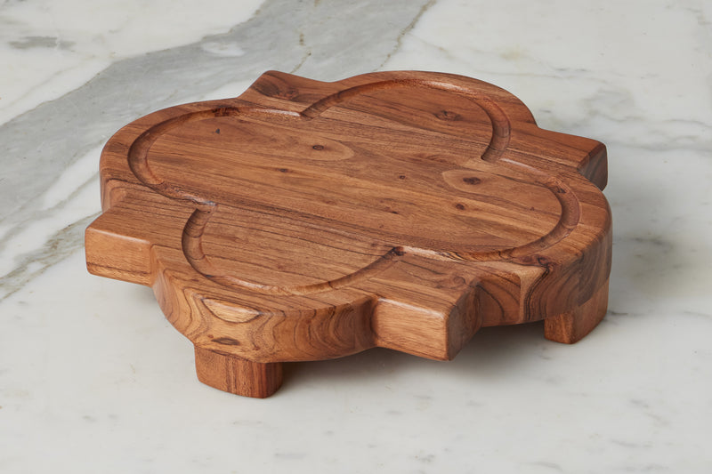 Quatrefoil Trivet Riser