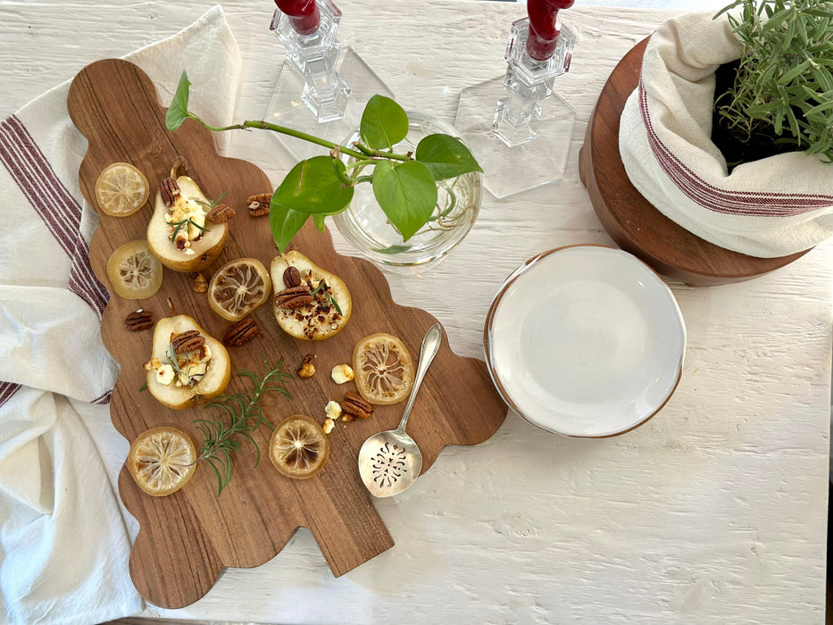 Scalloped Tree Cutting Board, Large