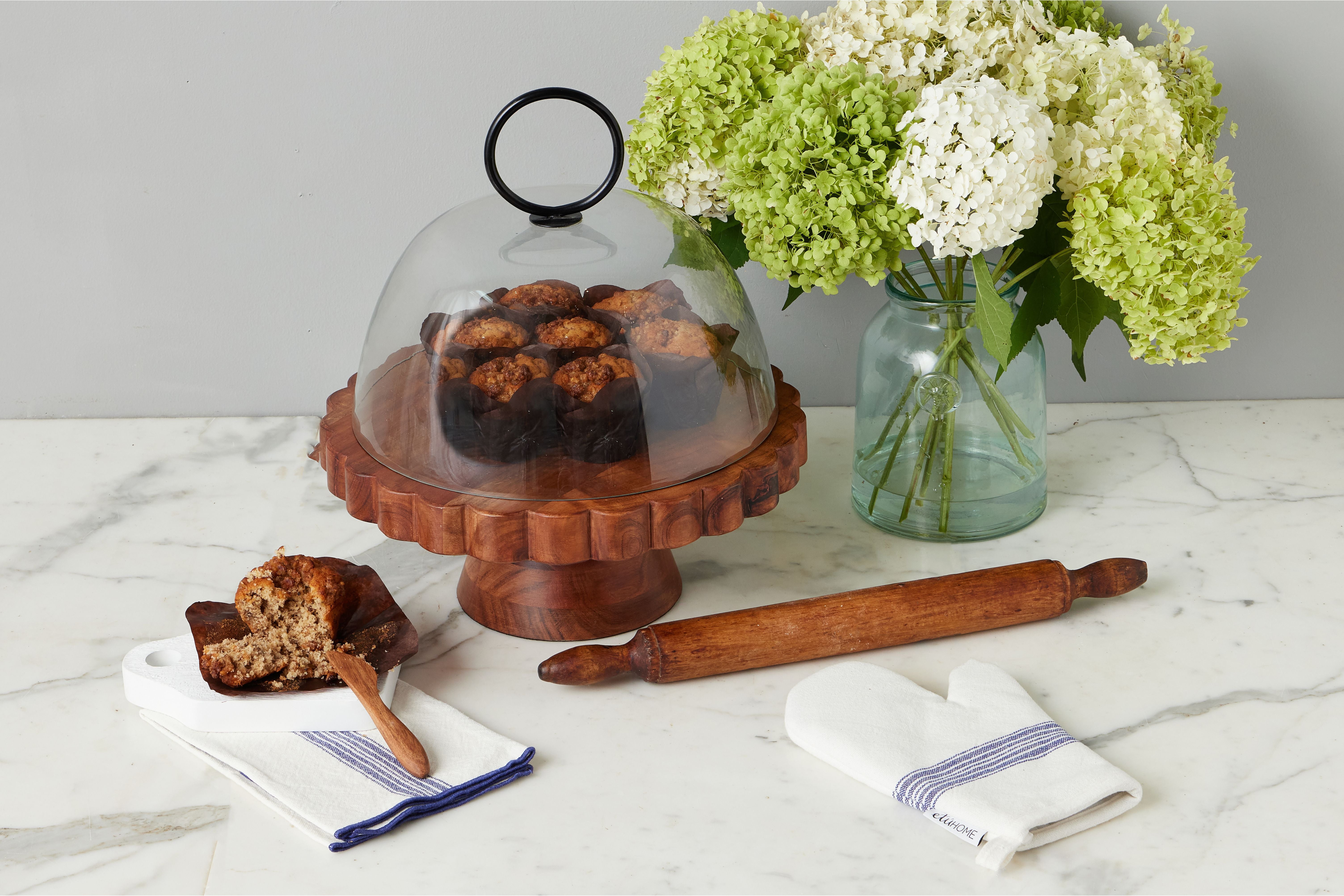 etúHOME Scalloped Cake Stand - Thumbnail 3