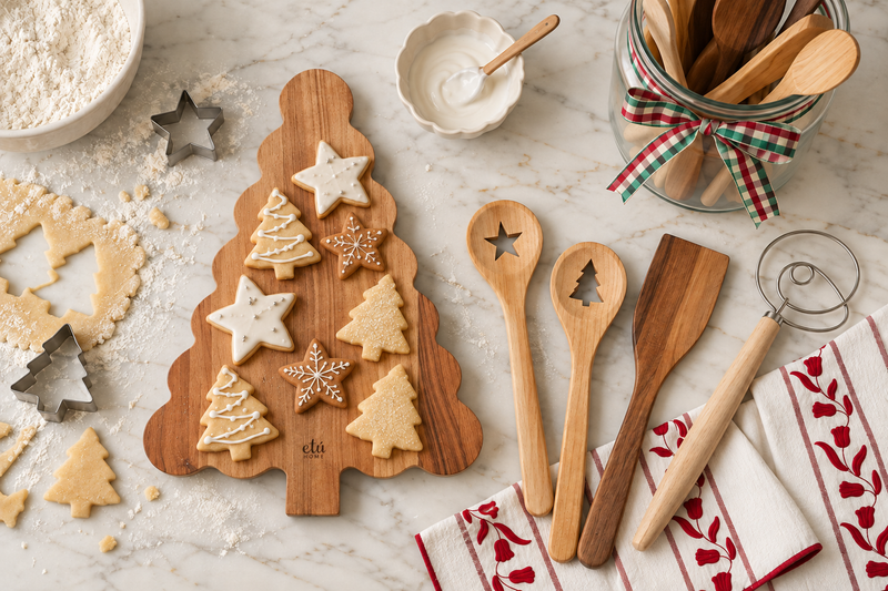 Scalloped Tree Cutting Board, Large
