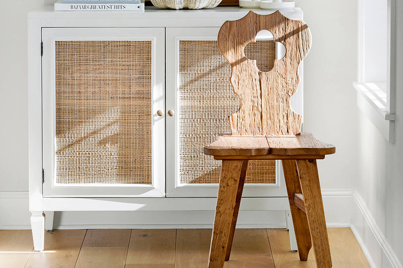 Tyrol Accent Chair, Natural Clover