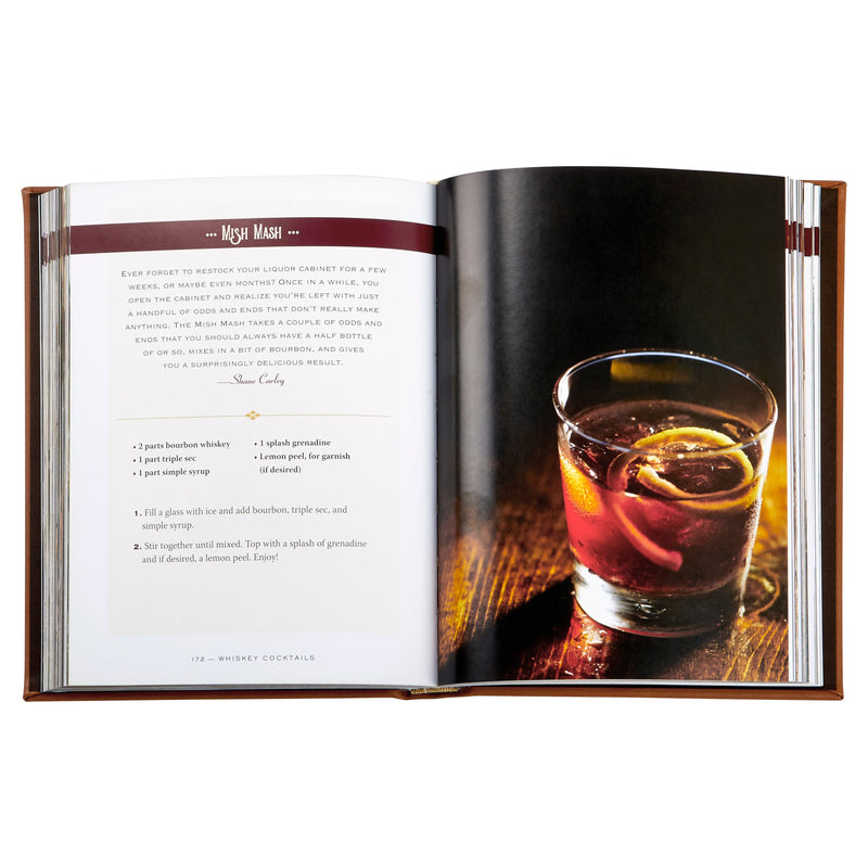Whiskey Cocktails, Leather Cover Edition