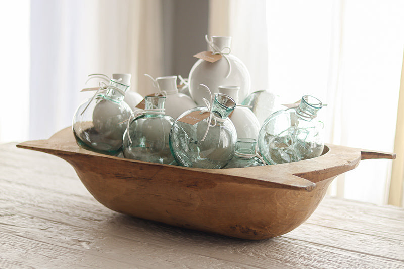 Antique Oval Dough Bowl