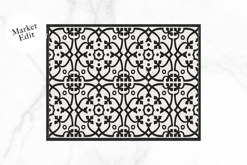 Liberty L Italian Rectangle Vinyl Placemat