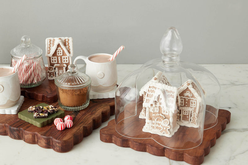 Glass Quatrefoil Dome