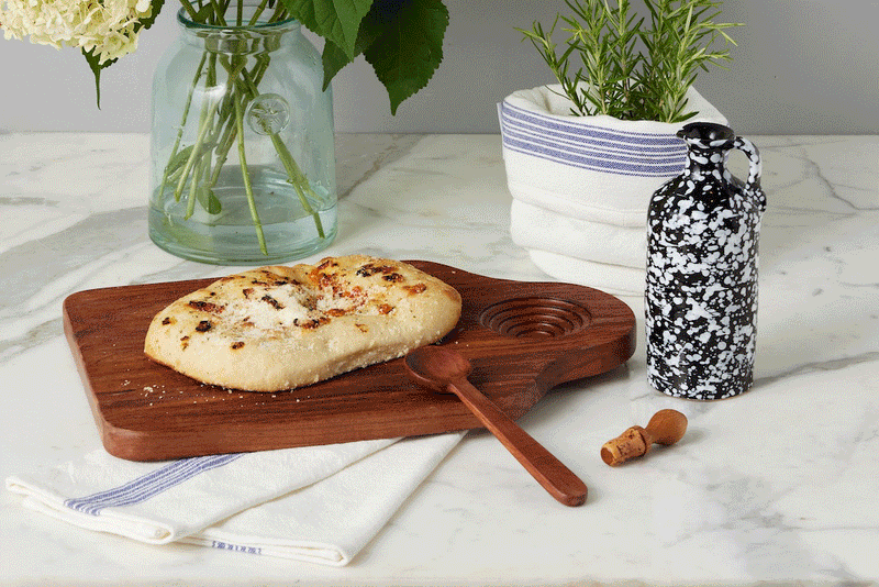 Dutch Dipping Board with Scoop, Large, Natural