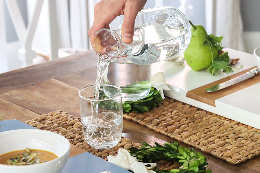 Water Carafe & Drinking Glass – Smallwoods