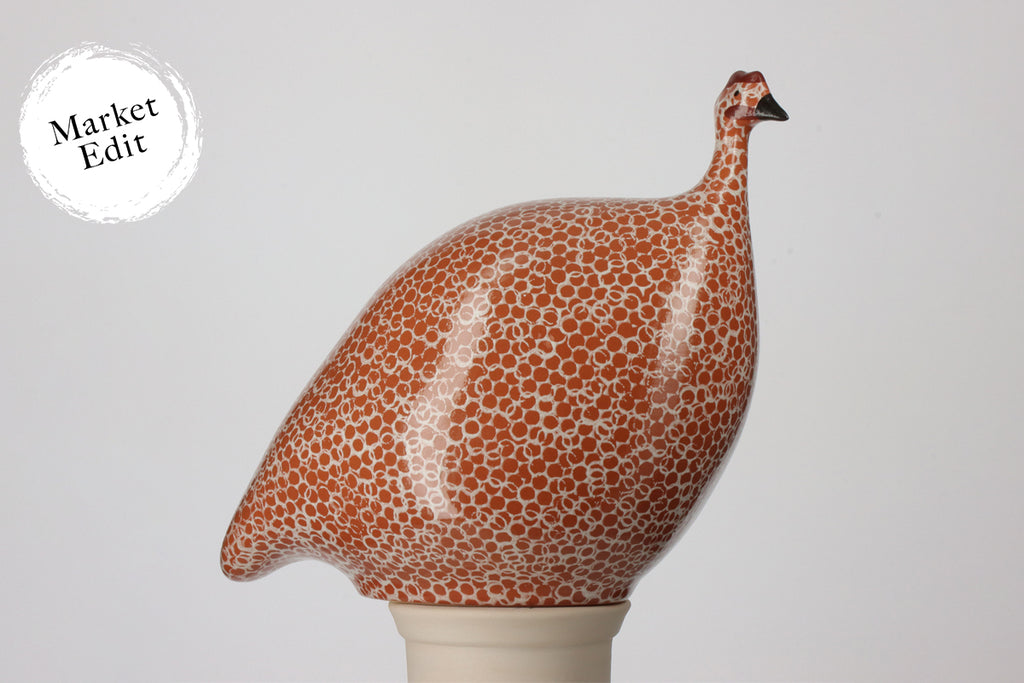 Guinea Fowl Red Spotted
