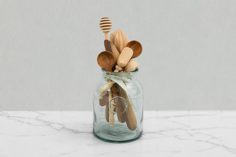 Tea Lover Set w/ French Bee Mason Jar