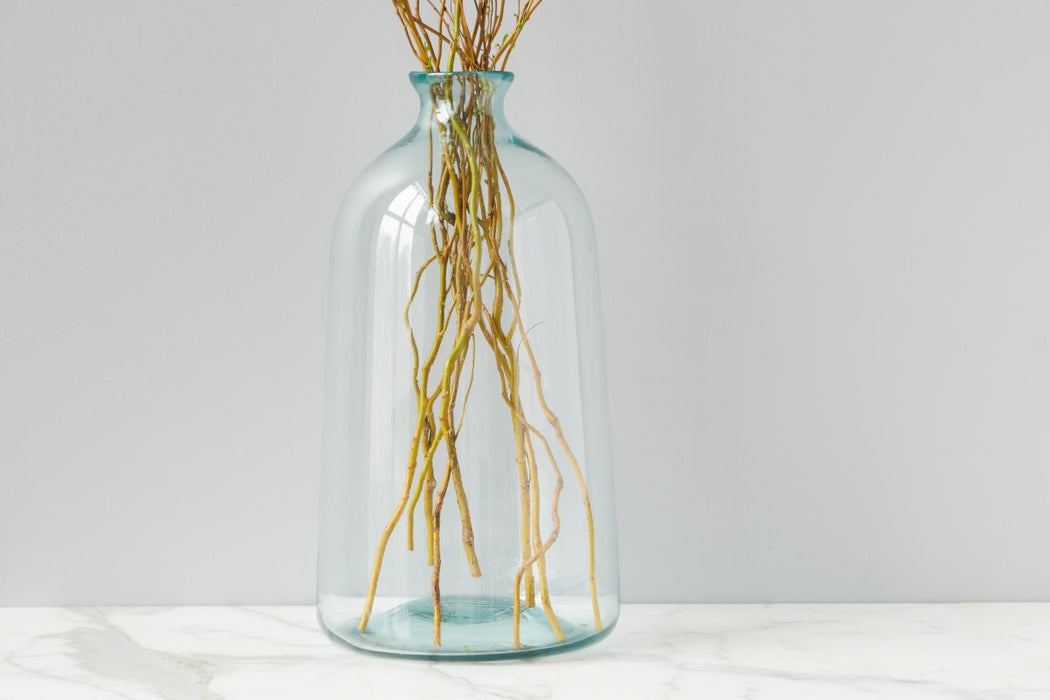 Clear Artisanal Vase