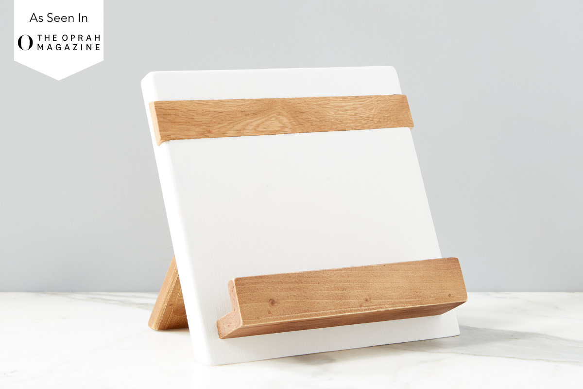 White Mod iPad Cookbook Holder et HOME