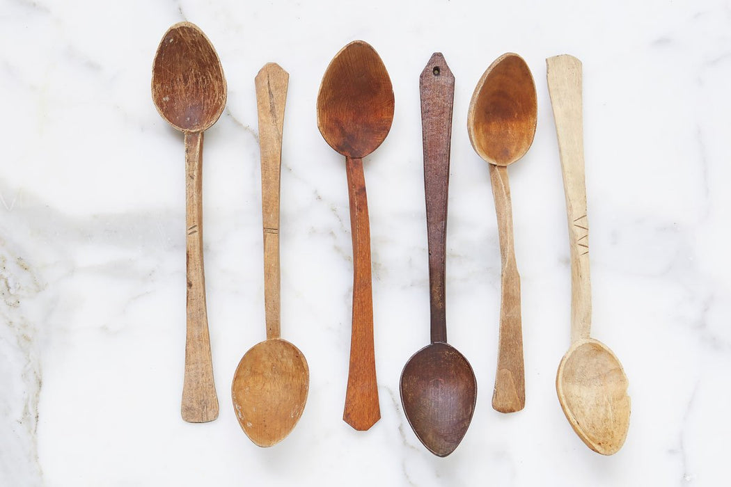 Found Wooden Serving Spoon — etúHOME
